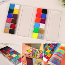 Load image into Gallery viewer, Professional Oil-Based Face &amp; Body Paint Palette