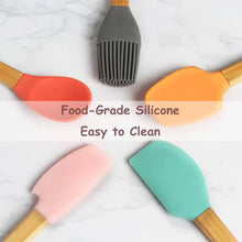 Load image into Gallery viewer, Silicone Spatula With Wooden
