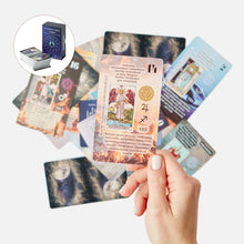 Load image into Gallery viewer, Lære tarotkortstokk med betydninger på