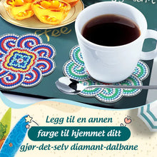 Load image into Gallery viewer, Diamantkunst Coasters Diamond Painting Coasters (Mandala)