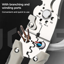 Load image into Gallery viewer, Multifunctional Wire Stripper Crimper Cable Cutter Pliers