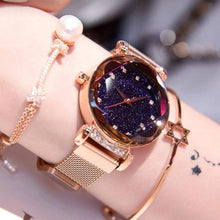 Load image into Gallery viewer, Women Starry Waterproof Watch