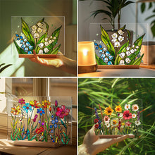 Load image into Gallery viewer, Painted Colorful Flower Pattern Decor