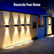 Load image into Gallery viewer, Garden Solar Wall Light