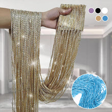 Load image into Gallery viewer, Glitter Fringe Door Wall Window Room Divider