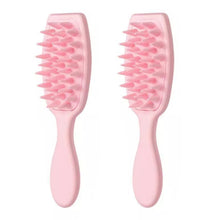 Load image into Gallery viewer, Silicone Scalp Massage Comb With Long Handle