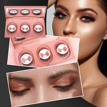 Load image into Gallery viewer, Glue-free Self-adhesive False Eyelashes(3 pairs)