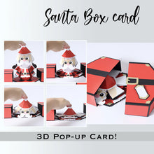 Load image into Gallery viewer, 3D Santa Claus Prank Pop-up Box Card