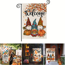 Load image into Gallery viewer, Halloween Garden Flag