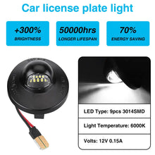 Load image into Gallery viewer, LED License Plate Light Assembly