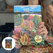 Load image into Gallery viewer, 2025 Perforated Art Calendar
