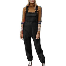 Load image into Gallery viewer, Women's Fleece Warm Loose Casual Jumpsuits