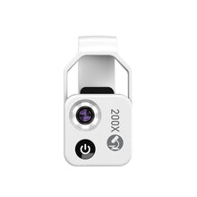 Load image into Gallery viewer, 200x Cell Phone Camera Microscope Lens