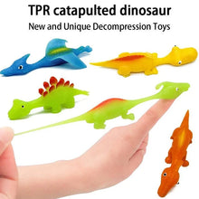 Load image into Gallery viewer, Slingshot Dinosaur Finger Toys (10pcs)