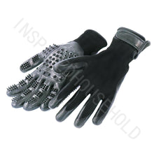 Load image into Gallery viewer, Hirundo Pet Grooming Gloves For Cats, Dogs &amp; Horses - Left &amp; Right ( 1 pair )