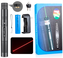 Load image into Gallery viewer, Rechargeable Long Range Flashlight/Laser Pointer