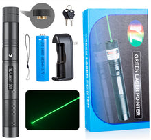 Load image into Gallery viewer, Rechargeable Long Range Flashlight/Laser Pointer