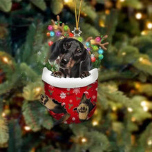 Load image into Gallery viewer, Cute Christmas Sock Dog Ornament