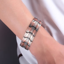 Load image into Gallery viewer, Ultrasterk magnetisk kobberarmbånd