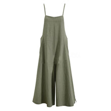 Load image into Gallery viewer, Magoloft ™ Women Casual Loose Solid Tank Jumpsuit