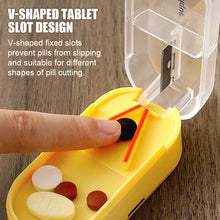 Load image into Gallery viewer, Best Pill Cutter Pill Box