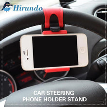 Load image into Gallery viewer, Hirundo Car Steering Universal Mount Phone Holder Stand