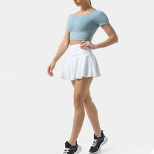 Load image into Gallery viewer, 2 in 1 Flowy Cheeky Short Skirts