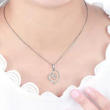 Load image into Gallery viewer, Keep Me In Your Heart - Luxe Heart Necklace