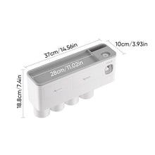 Load image into Gallery viewer, 2-4 Cup Toothbrush Holders for Bathrooms
