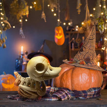 Load image into Gallery viewer, Halloween Skeleton Duck Decor