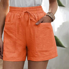 Load image into Gallery viewer, Solid Two Pockets Loose Casual Short Pants