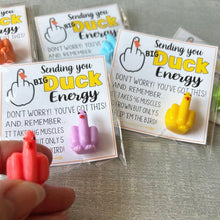Load image into Gallery viewer, Funny Middle Finger Duck Lucky Charm Gift (7 pcs)