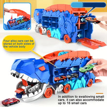 Load image into Gallery viewer, Transport Dinosaur Truck with Foldable Sliding