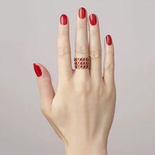 Load image into Gallery viewer, LOVE HEARTS RING