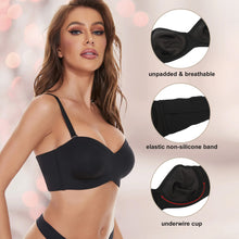 Load image into Gallery viewer, Detachable-Strap Bandeau Bra