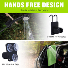 Load image into Gallery viewer, Portable Rechargeable Outdoor Camping Shower Pump