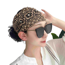 Load image into Gallery viewer, Women's Floral Lace Headwrap
