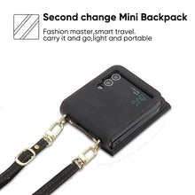 Load image into Gallery viewer, Crossbody Wallet Case of Women for Samsung Galaxy Z Flip3 5G/ Flip4