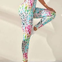 Load image into Gallery viewer, Colorful High Waist Yoga Pants