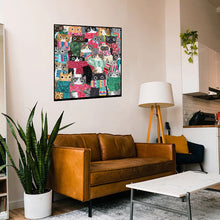 Load image into Gallery viewer, Vinter katte puslespill