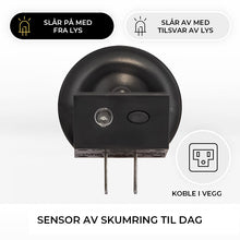 Load image into Gallery viewer, Flammeløst stearinlys nattlys