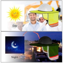 Load image into Gallery viewer, Hard Hat Sun Shield