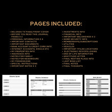Load image into Gallery viewer, Sh*t, I'm Dead! End of Life Planner