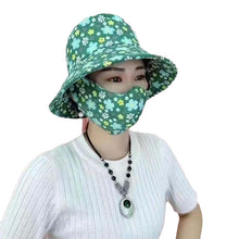 Load image into Gallery viewer, Sun Protection Mask Hat