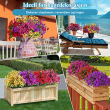 Load image into Gallery viewer, Kunstige kunstige blomster til innendørs og utendørs dekorasjoner