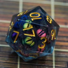 Load image into Gallery viewer, Eye Liquid Core Dice Set
