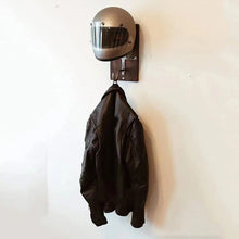 Load image into Gallery viewer, Wooden Motorcycle Helmet Wall Mount