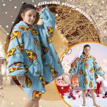 Load image into Gallery viewer, Flannel Hoodie Blanket