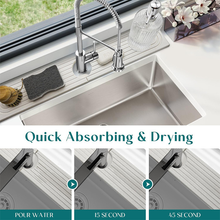 Load image into Gallery viewer, Faucet Mat for Kitchen Sink