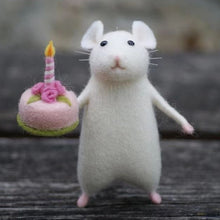 Load image into Gallery viewer, Cute Felt Mouse Ornament